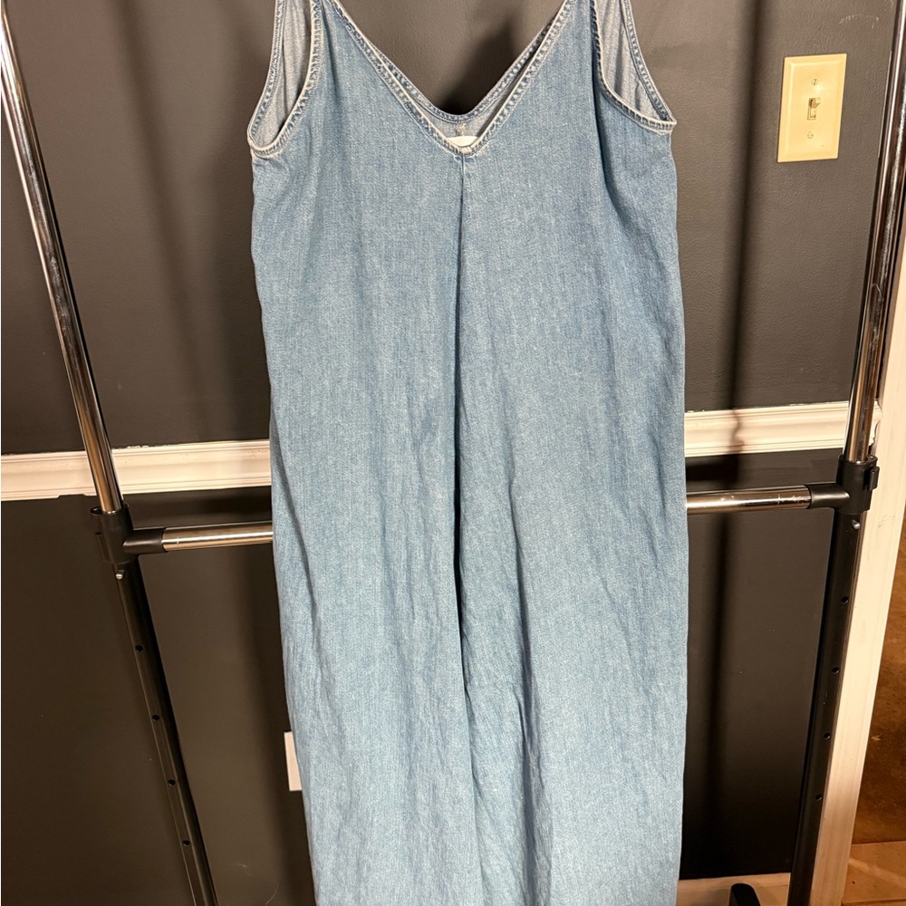 Denim Sleeveless Dress